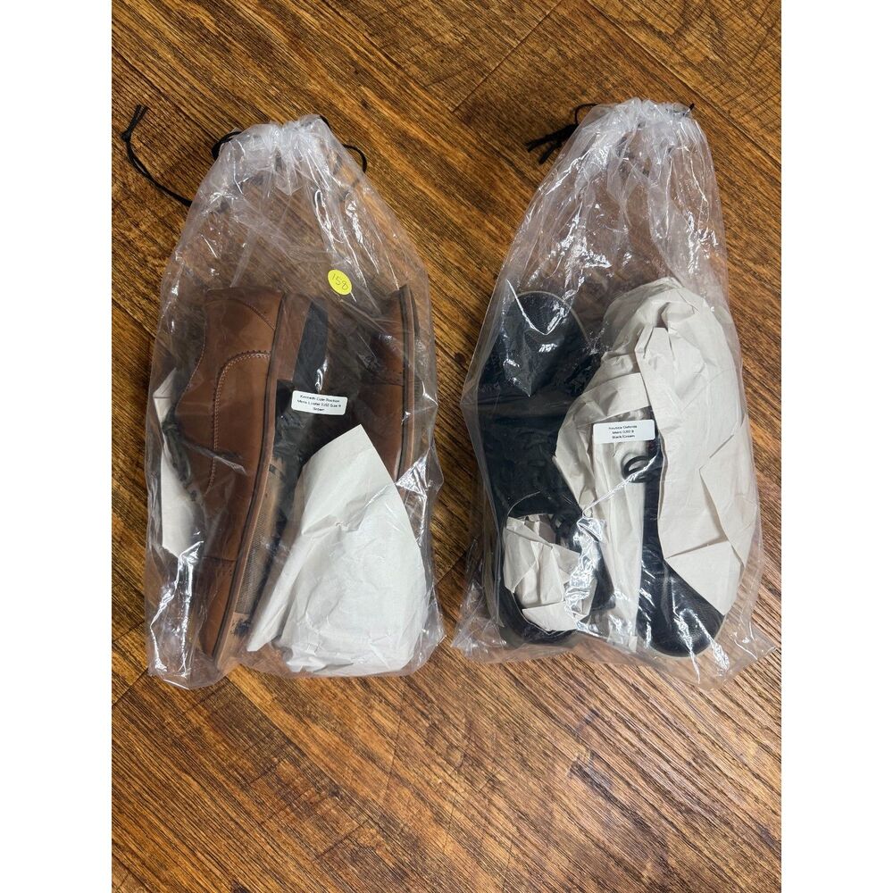 Men's Bundle: Dress Shoes 2 Pair: Kenneth Cole & Nautica